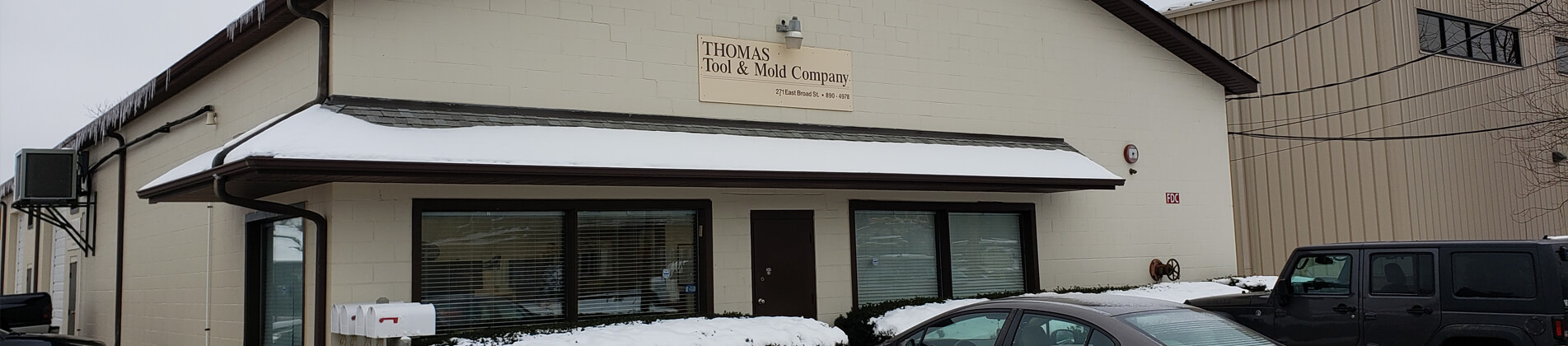 Front of Shop | Thomas Tool & Mold Company | Columbus Ohio