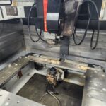 Wire EDM - Closeup 1| Thomas Tool & Mold Company | Columbus Ohio